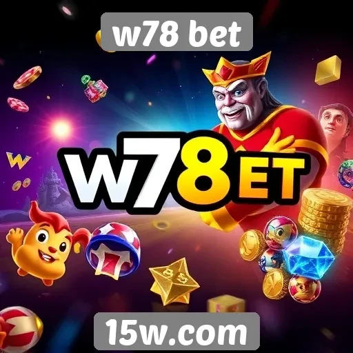 Variedade de jogos disponíveis no w78 bet